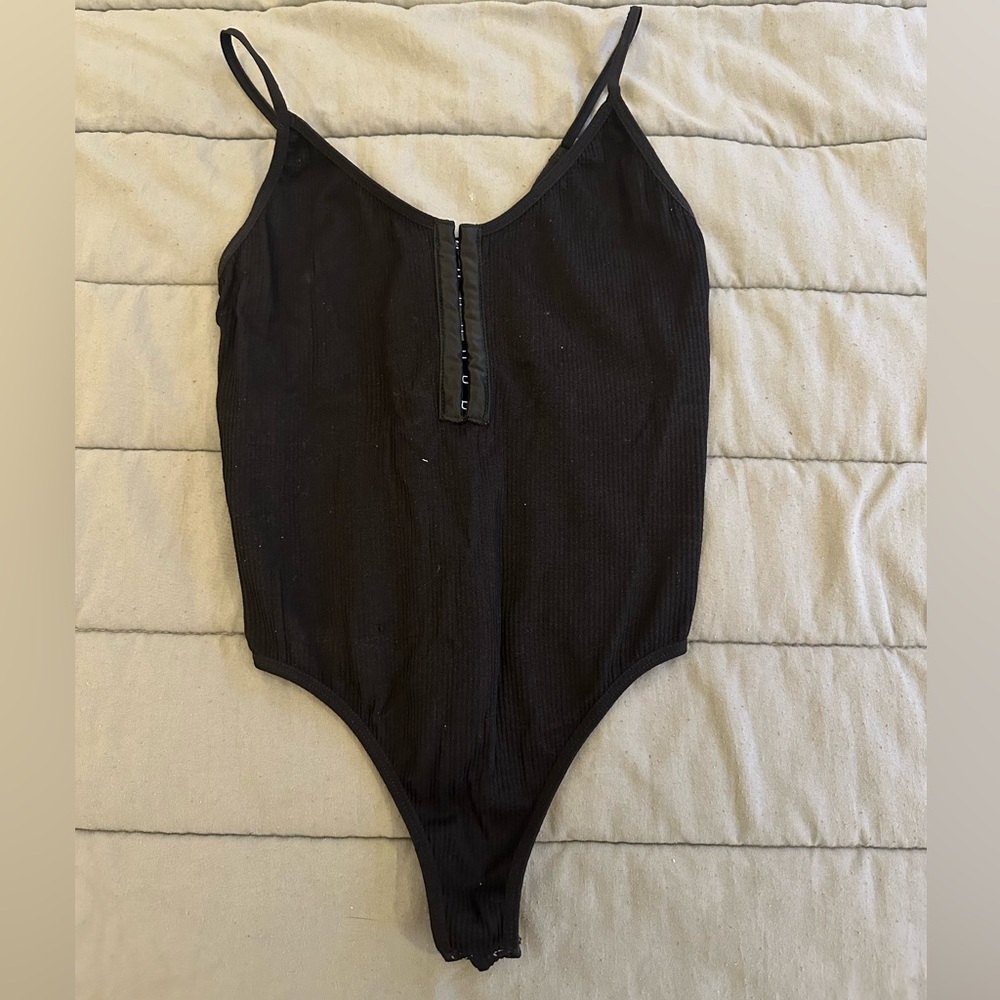 Windsor Black Bodysuit - Picture 1 of 4